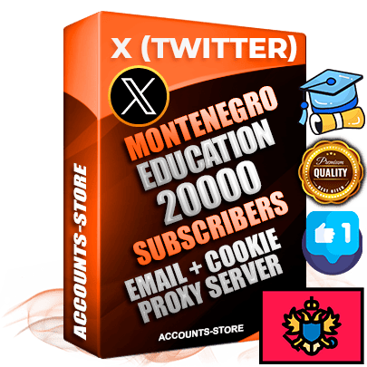 Professional Montenegrin PREMIUM X (Twitter) accounts of manual registration and farming for the EDUCATION niche with high trust history photos and tweets — fully themed and optimized for EDUCATION advertising and promotion — 20000 niche-related live active followers 2009–2014 registration year Verified Email (Included) + Cookie JSON for secure import and login to the account + User Agent + High-quality filling (Photo Header Posts). Fully ready for targeted campaigns and ad launches from any country. Perfectly hold ads without bans. Ideal for any earning schemes affiliate promotions and marketing projects. Quality unlimited IPv4 proxy server included. Professional Montenegrin PREMIUM X (Twitter) accounts of manual registration and farming for the EDUCATION niche with high trust history photos and tweets — fully themed and optimized for EDUCATION advertising and promotion — 20000 niche-related live active followers 2009–2014 registration year Verified Email (Included) + Cookie JSON for secure import and login to the account + User Agent + High-quality filling (Photo Header Posts). Fully ready for targeted campaigns and ad launches from any country. Perfectly hold ads without bans. Ideal for any earning schemes affiliate promotions and marketing projects. Quality unlimited IPv4 proxy server included.