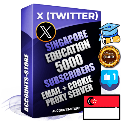 Professional Singapore PREMIUM X (Twitter) accounts of manual registration and farming for the EDUCATION niche with high trust history photos and tweets — fully themed and optimized for EDUCATION advertising and promotion — 5000 niche-related live active followers 2009–2014 registration year Verified Email (Included) + Cookie JSON for secure import and login to the account + User Agent + High-quality filling (Photo Header Posts). Fully ready for targeted campaigns and ad launches from any country. Perfectly hold ads without bans. Ideal for any earning schemes affiliate promotions and marketing projects. Quality unlimited IPv4 proxy server included. Professional Singapore PREMIUM X (Twitter) accounts of manual registration and farming for the EDUCATION niche with high trust history photos and tweets — fully themed and optimized for EDUCATION advertising and promotion — 5000 niche-related live active followers 2009–2014 registration year Verified Email (Included) + Cookie JSON for secure import and login to the account + User Agent + High-quality filling (Photo Header Posts). Fully ready for targeted campaigns and ad launches from any country. Perfectly hold ads without bans. Ideal for any earning schemes affiliate promotions and marketing projects. Quality unlimited IPv4 proxy server included.