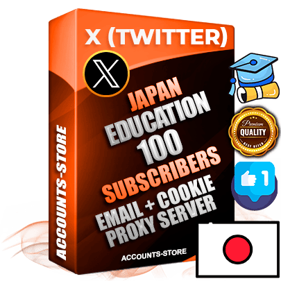Professional Japanese PREMIUM X (Twitter) accounts of manual registration and farming for the EDUCATION niche with high trust history photos and tweets — fully themed and optimized for EDUCATION advertising and promotion — 100 niche-related live active followers 2009–2014 registration year Verified Email (Included) + Cookie JSON for secure import and login to the account + User Agent + High-quality filling (Photo Header Posts). Fully ready for targeted campaigns and ad launches from any country. Perfectly hold ads without bans. Ideal for any earning schemes affiliate promotions and marketing projects. Quality unlimited IPv4 proxy server included.