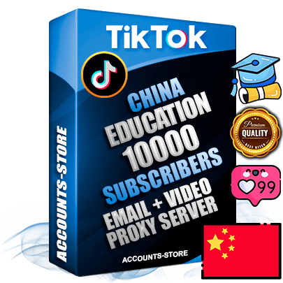 Professional Chinese PREMIUM TikTok accounts of manual registration and farming for the EDUCATION niche with high trust history profile photos and videos — fully themed and optimized for EDUCATION advertising and promotion — 10000 niche-related live active subscribers 2018–2022 registration years Verified Email (included) + Cookie JSON for secure import and login to the account + User Agent + high-quality content filling (profile photo banner and videos). Fully ready for targeted campaigns and ad launches from any country. Perfectly holds ads without bans. Ideal for any earning schemes affiliate promotions and marketing projects. Quality unlimited IPv4 proxy server included.