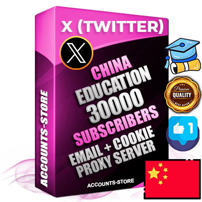 Professional Chinese PREMIUM X (Twitter) accounts of manual registration and farming for the EDUCATION niche with high trust history photos and tweets — fully themed and optimized for EDUCATION advertising and promotion — 30000 niche-related live active followers 2009–2014 registration year Verified Email (Included) + Cookie JSON for secure import and login to the account + User Agent + High-quality filling (Photo Header Posts). Fully ready for targeted campaigns and ad launches from any country. Perfectly hold ads without bans. Ideal for any earning schemes affiliate promotions and marketing projects. Quality unlimited IPv4 proxy server included. Professional Chinese PREMIUM X (Twitter) accounts of manual registration and farming for the EDUCATION niche with high trust history photos and tweets — fully themed and optimized for EDUCATION advertising and promotion — 30000 niche-related live active followers 2009–2014 registration year Verified Email (Included) + Cookie JSON for secure import and login to the account + User Agent + High-quality filling (Photo Header Posts). Fully ready for targeted campaigns and ad launches from any country. Perfectly hold ads without bans. Ideal for any earning schemes affiliate promotions and marketing projects. Quality unlimited IPv4 proxy server included.