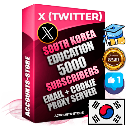 Professional Korean PREMIUM X (Twitter) accounts of manual registration and farming for the EDUCATION niche with high trust history photos and tweets — fully themed and optimized for EDUCATION advertising and promotion — 5000 niche-related live active followers 2009–2014 registration year Verified Email (Included) + Cookie JSON for secure import and login to the account + User Agent + High-quality filling (Photo Header Posts). Fully ready for targeted campaigns and ad launches from any country. Perfectly hold ads without bans. Ideal for any earning schemes affiliate promotions and marketing projects. Quality unlimited IPv4 proxy server included. Professional Korean PREMIUM X (Twitter) accounts of manual registration and farming for the EDUCATION niche with high trust history photos and tweets — fully themed and optimized for EDUCATION advertising and promotion — 5000 niche-related live active followers 2009–2014 registration year Verified Email (Included) + Cookie JSON for secure import and login to the account + User Agent + High-quality filling (Photo Header Posts). Fully ready for targeted campaigns and ad launches from any country. Perfectly hold ads without bans. Ideal for any earning schemes affiliate promotions and marketing projects. Quality unlimited IPv4 proxy server included.