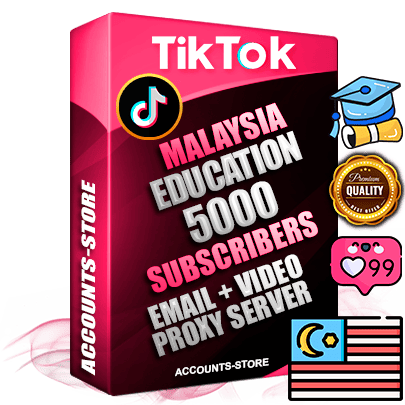 Professional Malaysian PREMIUM TikTok accounts of manual registration and farming for the EDUCATION niche with high trust history profile photos and videos — fully themed and optimized for EDUCATION advertising and promotion — 5000 niche-related live active subscribers 2018–2022 registration years Verified Email (included) + Cookie JSON for secure import and login to the account + User Agent + high-quality content filling (profile photo banner and videos). Fully ready for targeted campaigns and ad launches from any country. Perfectly holds ads without bans. Ideal for any earning schemes affiliate promotions and marketing projects. Quality unlimited IPv4 proxy server included. Professional Malaysian PREMIUM TikTok accounts of manual registration and farming for the EDUCATION niche with high trust history profile photos and videos — fully themed and optimized for EDUCATION advertising and promotion — 5000 niche-related live active subscribers 2018–2022 registration years Verified Email (included) + Cookie JSON for secure import and login to the account + User Agent + high-quality content filling (profile photo banner and videos). Fully ready for targeted campaigns and ad launches from any country. Perfectly holds ads without bans. Ideal for any earning schemes affiliate promotions and marketing projects. Quality unlimited IPv4 proxy server included.