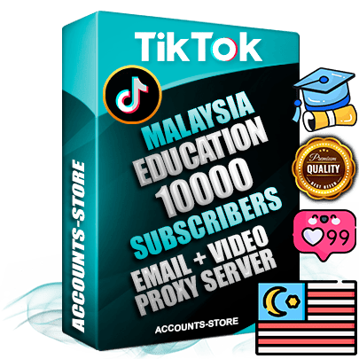 Professional Malaysian PREMIUM TikTok accounts of manual registration and farming for the EDUCATION niche with high trust history profile photos and videos — fully themed and optimized for EDUCATION advertising and promotion — 10000 niche-related live active subscribers 2018–2022 registration years Verified Email (included) + Cookie JSON for secure import and login to the account + User Agent + high-quality content filling (profile photo banner and videos). Fully ready for targeted campaigns and ad launches from any country. Perfectly holds ads without bans. Ideal for any earning schemes affiliate promotions and marketing projects. Quality unlimited IPv4 proxy server included. Professional Malaysian PREMIUM TikTok accounts of manual registration and farming for the EDUCATION niche with high trust history profile photos and videos — fully themed and optimized for EDUCATION advertising and promotion — 10000 niche-related live active subscribers 2018–2022 registration years Verified Email (included) + Cookie JSON for secure import and login to the account + User Agent + high-quality content filling (profile photo banner and videos). Fully ready for targeted campaigns and ad launches from any country. Perfectly holds ads without bans. Ideal for any earning schemes affiliate promotions and marketing projects. Quality unlimited IPv4 proxy server included.