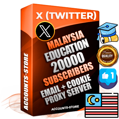Professional Malaysian PREMIUM X (Twitter) accounts of manual registration and farming for the EDUCATION niche with high trust history photos and tweets — fully themed and optimized for EDUCATION advertising and promotion — 20000 niche-related live active followers 2009–2014 registration year Verified Email (Included) + Cookie JSON for secure import and login to the account + User Agent + High-quality filling (Photo Header Posts). Fully ready for targeted campaigns and ad launches from any country. Perfectly hold ads without bans. Ideal for any earning schemes affiliate promotions and marketing projects. Quality unlimited IPv4 proxy server included. Professional Malaysian PREMIUM X (Twitter) accounts of manual registration and farming for the EDUCATION niche with high trust history photos and tweets — fully themed and optimized for EDUCATION advertising and promotion — 20000 niche-related live active followers 2009–2014 registration year Verified Email (Included) + Cookie JSON for secure import and login to the account + User Agent + High-quality filling (Photo Header Posts). Fully ready for targeted campaigns and ad launches from any country. Perfectly hold ads without bans. Ideal for any earning schemes affiliate promotions and marketing projects. Quality unlimited IPv4 proxy server included.
