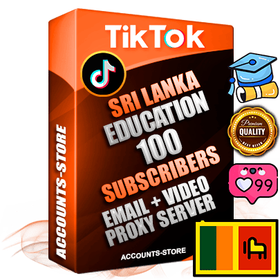 Professional Sri Lankan PREMIUM TikTok accounts of manual registration and farming for the EDUCATION niche with high trust history profile photos and videos — fully themed and optimized for EDUCATION advertising and promotion — 100 niche-related live active subscribers 2018–2022 registration years Verified Email (included) + Cookie JSON for secure import and login to the account + User Agent + high-quality content filling (profile photo banner and videos). Fully ready for targeted campaigns and ad launches from any country. Perfectly holds ads without bans. Ideal for any earning schemes affiliate promotions and marketing projects. Quality unlimited IPv4 proxy server included. Professional Sri Lankan PREMIUM TikTok accounts of manual registration and farming for the EDUCATION niche with high trust history profile photos and videos — fully themed and optimized for EDUCATION advertising and promotion — 100 niche-related live active subscribers 2018–2022 registration years Verified Email (included) + Cookie JSON for secure import and login to the account + User Agent + high-quality content filling (profile photo banner and videos). Fully ready for targeted campaigns and ad launches from any country. Perfectly holds ads without bans. Ideal for any earning schemes affiliate promotions and marketing projects. Quality unlimited IPv4 proxy server included.
