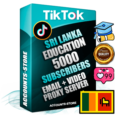 Professional Sri Lankan PREMIUM TikTok accounts of manual registration and farming for the EDUCATION niche with high trust history profile photos and videos — fully themed and optimized for EDUCATION advertising and promotion — 5000 niche-related live active subscribers 2018–2022 registration years Verified Email (included) + Cookie JSON for secure import and login to the account + User Agent + high-quality content filling (profile photo banner and videos). Fully ready for targeted campaigns and ad launches from any country. Perfectly holds ads without bans. Ideal for any earning schemes affiliate promotions and marketing projects. Quality unlimited IPv4 proxy server included. Professional Sri Lankan PREMIUM TikTok accounts of manual registration and farming for the EDUCATION niche with high trust history profile photos and videos — fully themed and optimized for EDUCATION advertising and promotion — 5000 niche-related live active subscribers 2018–2022 registration years Verified Email (included) + Cookie JSON for secure import and login to the account + User Agent + high-quality content filling (profile photo banner and videos). Fully ready for targeted campaigns and ad launches from any country. Perfectly holds ads without bans. Ideal for any earning schemes affiliate promotions and marketing projects. Quality unlimited IPv4 proxy server included.