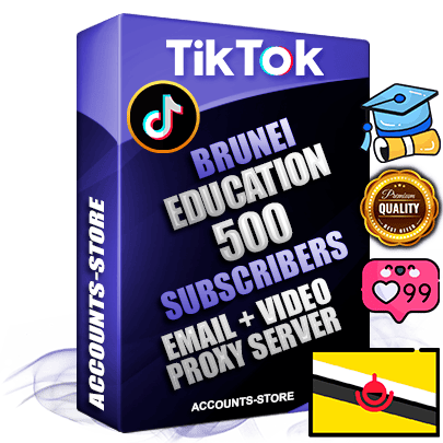 Professional Brunei PREMIUM TikTok accounts of manual registration and farming for the EDUCATION niche with high trust history profile photos and videos — fully themed and optimized for EDUCATION advertising and promotion — 500 niche-related live active subscribers 2018–2022 registration years Verified Email (included) + Cookie JSON for secure import and login to the account + User Agent + high-quality content filling (profile photo banner and videos). Fully ready for targeted campaigns and ad launches from any country. Perfectly holds ads without bans. Ideal for any earning schemes affiliate promotions and marketing projects. Quality unlimited IPv4 proxy server included.