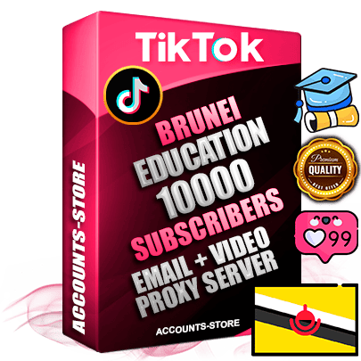 Professional Brunei PREMIUM TikTok accounts of manual registration and farming for the EDUCATION niche with high trust history profile photos and videos — fully themed and optimized for EDUCATION advertising and promotion — 10000 niche-related live active subscribers 2018–2022 registration years Verified Email (included) + Cookie JSON for secure import and login to the account + User Agent + high-quality content filling (profile photo banner and videos). Fully ready for targeted campaigns and ad launches from any country. Perfectly holds ads without bans. Ideal for any earning schemes affiliate promotions and marketing projects. Quality unlimited IPv4 proxy server included.