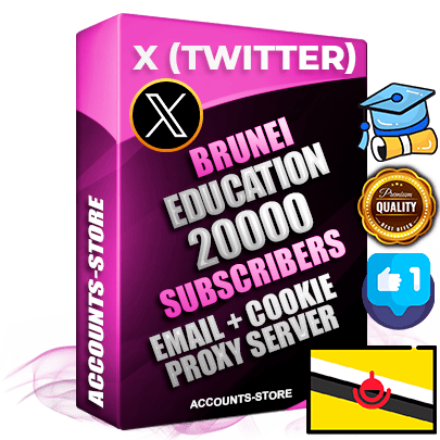 Professional Brunei PREMIUM X (Twitter) accounts of manual registration and farming for the EDUCATION niche with high trust history photos and tweets — fully themed and optimized for EDUCATION advertising and promotion — 20000 niche-related live active followers 2009–2014 registration year Verified Email (Included) + Cookie JSON for secure import and login to the account + User Agent + High-quality filling (Photo Header Posts). Fully ready for targeted campaigns and ad launches from any country. Perfectly hold ads without bans. Ideal for any earning schemes affiliate promotions and marketing projects. Quality unlimited IPv4 proxy server included. Professional Brunei PREMIUM X (Twitter) accounts of manual registration and farming for the EDUCATION niche with high trust history photos and tweets — fully themed and optimized for EDUCATION advertising and promotion — 20000 niche-related live active followers 2009–2014 registration year Verified Email (Included) + Cookie JSON for secure import and login to the account + User Agent + High-quality filling (Photo Header Posts). Fully ready for targeted campaigns and ad launches from any country. Perfectly hold ads without bans. Ideal for any earning schemes affiliate promotions and marketing projects. Quality unlimited IPv4 proxy server included.