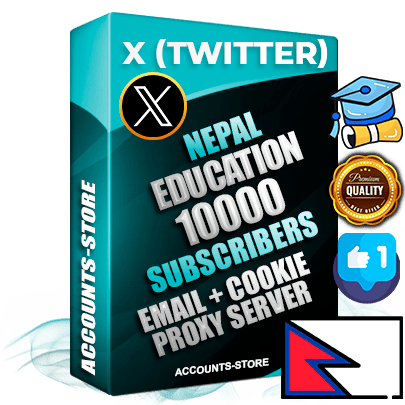 Professional Nepalese PREMIUM X (Twitter) accounts of manual registration and farming for the EDUCATION niche with high trust history photos and tweets — fully themed and optimized for EDUCATION advertising and promotion — 10000 niche-related live active followers 2009–2014 registration year Verified Email (Included) + Cookie JSON for secure import and login to the account + User Agent + High-quality filling (Photo Header Posts). Fully ready for targeted campaigns and ad launches from any country. Perfectly hold ads without bans. Ideal for any earning schemes affiliate promotions and marketing projects. Quality unlimited IPv4 proxy server included. Professional Nepalese PREMIUM X (Twitter) accounts of manual registration and farming for the EDUCATION niche with high trust history photos and tweets — fully themed and optimized for EDUCATION advertising and promotion — 10000 niche-related live active followers 2009–2014 registration year Verified Email (Included) + Cookie JSON for secure import and login to the account + User Agent + High-quality filling (Photo Header Posts). Fully ready for targeted campaigns and ad launches from any country. Perfectly hold ads without bans. Ideal for any earning schemes affiliate promotions and marketing projects. Quality unlimited IPv4 proxy server included.