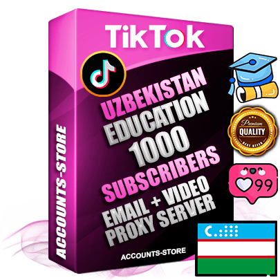Professional Uzbek PREMIUM TikTok accounts of manual registration and farming for the EDUCATION niche with high trust history profile photos and videos — fully themed and optimized for EDUCATION advertising and promotion — 1000 niche-related live active subscribers 2018–2022 registration years Verified Email (included) + Cookie JSON for secure import and login to the account + User Agent + high-quality content filling (profile photo banner and videos). Fully ready for targeted campaigns and ad launches from any country. Perfectly holds ads without bans. Ideal for any earning schemes affiliate promotions and marketing projects. Quality unlimited IPv4 proxy server included. Professional Uzbek PREMIUM TikTok accounts of manual registration and farming for the EDUCATION niche with high trust history profile photos and videos — fully themed and optimized for EDUCATION advertising and promotion — 1000 niche-related live active subscribers 2018–2022 registration years Verified Email (included) + Cookie JSON for secure import and login to the account + User Agent + high-quality content filling (profile photo banner and videos). Fully ready for targeted campaigns and ad launches from any country. Perfectly holds ads without bans. Ideal for any earning schemes affiliate promotions and marketing projects. Quality unlimited IPv4 proxy server included.
