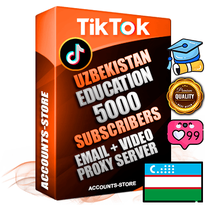 Professional Uzbek PREMIUM TikTok accounts of manual registration and farming for the EDUCATION niche with high trust history profile photos and videos — fully themed and optimized for EDUCATION advertising and promotion — 5000 niche-related live active subscribers 2018–2022 registration years Verified Email (included) + Cookie JSON for secure import and login to the account + User Agent + high-quality content filling (profile photo banner and videos). Fully ready for targeted campaigns and ad launches from any country. Perfectly holds ads without bans. Ideal for any earning schemes affiliate promotions and marketing projects. Quality unlimited IPv4 proxy server included.