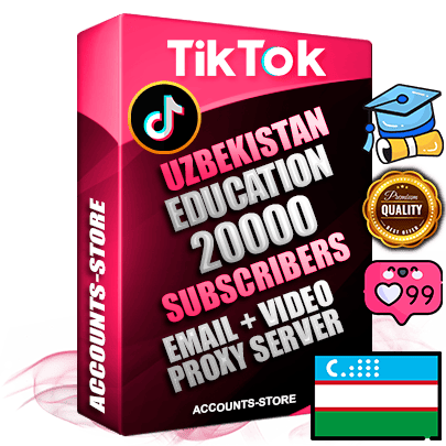 Professional Uzbek PREMIUM TikTok accounts of manual registration and farming for the EDUCATION niche with high trust history profile photos and videos — fully themed and optimized for EDUCATION advertising and promotion — 20000 niche-related live active subscribers 2018–2022 registration years Verified Email (included) + Cookie JSON for secure import and login to the account + User Agent + high-quality content filling (profile photo banner and videos). Fully ready for targeted campaigns and ad launches from any country. Perfectly holds ads without bans. Ideal for any earning schemes affiliate promotions and marketing projects. Quality unlimited IPv4 proxy server included.