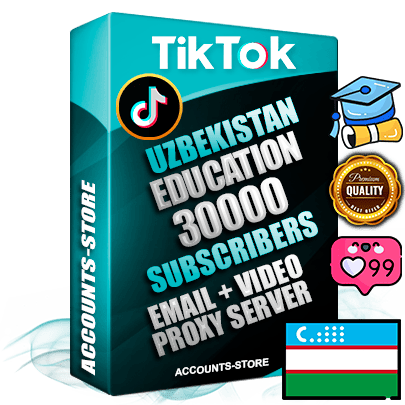 Professional Uzbek PREMIUM TikTok accounts of manual registration and farming for the EDUCATION niche with high trust history profile photos and videos — fully themed and optimized for EDUCATION advertising and promotion — 30000 niche-related live active subscribers 2018–2022 registration years Verified Email (included) + Cookie JSON for secure import and login to the account + User Agent + high-quality content filling (profile photo banner and videos). Fully ready for targeted campaigns and ad launches from any country. Perfectly holds ads without bans. Ideal for any earning schemes affiliate promotions and marketing projects. Quality unlimited IPv4 proxy server included.