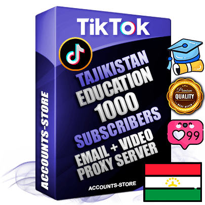 Professional Tajik PREMIUM TikTok accounts of manual registration and farming for the EDUCATION niche with high trust history profile photos and videos — fully themed and optimized for EDUCATION advertising and promotion — 1000 niche-related live active subscribers 2018–2022 registration years Verified Email (included) + Cookie JSON for secure import and login to the account + User Agent + high-quality content filling (profile photo banner and videos). Fully ready for targeted campaigns and ad launches from any country. Perfectly holds ads without bans. Ideal for any earning schemes affiliate promotions and marketing projects. Quality unlimited IPv4 proxy server included. Professional Tajik PREMIUM TikTok accounts of manual registration and farming for the EDUCATION niche with high trust history profile photos and videos — fully themed and optimized for EDUCATION advertising and promotion — 1000 niche-related live active subscribers 2018–2022 registration years Verified Email (included) + Cookie JSON for secure import and login to the account + User Agent + high-quality content filling (profile photo banner and videos). Fully ready for targeted campaigns and ad launches from any country. Perfectly holds ads without bans. Ideal for any earning schemes affiliate promotions and marketing projects. Quality unlimited IPv4 proxy server included.