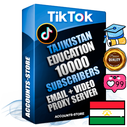 Professional Tajik PREMIUM TikTok accounts of manual registration and farming for the EDUCATION niche with high trust history profile photos and videos — fully themed and optimized for EDUCATION advertising and promotion — 10000 niche-related live active subscribers 2018–2022 registration years Verified Email (included) + Cookie JSON for secure import and login to the account + User Agent + high-quality content filling (profile photo banner and videos). Fully ready for targeted campaigns and ad launches from any country. Perfectly holds ads without bans. Ideal for any earning schemes affiliate promotions and marketing projects. Quality unlimited IPv4 proxy server included. Professional Tajik PREMIUM TikTok accounts of manual registration and farming for the EDUCATION niche with high trust history profile photos and videos — fully themed and optimized for EDUCATION advertising and promotion — 10000 niche-related live active subscribers 2018–2022 registration years Verified Email (included) + Cookie JSON for secure import and login to the account + User Agent + high-quality content filling (profile photo banner and videos). Fully ready for targeted campaigns and ad launches from any country. Perfectly holds ads without bans. Ideal for any earning schemes affiliate promotions and marketing projects. Quality unlimited IPv4 proxy server included.