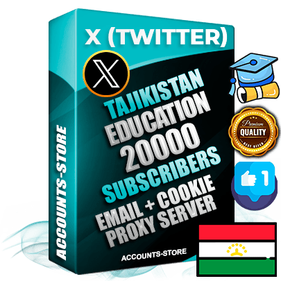 Professional Tajik PREMIUM X (Twitter) accounts of manual registration and farming for the EDUCATION niche with high trust history photos and tweets — fully themed and optimized for EDUCATION advertising and promotion — 20000 niche-related live active followers 2009–2014 registration year Verified Email (Included) + Cookie JSON for secure import and login to the account + User Agent + High-quality filling (Photo Header Posts). Fully ready for targeted campaigns and ad launches from any country. Perfectly hold ads without bans. Ideal for any earning schemes affiliate promotions and marketing projects. Quality unlimited IPv4 proxy server included. Professional Tajik PREMIUM X (Twitter) accounts of manual registration and farming for the EDUCATION niche with high trust history photos and tweets — fully themed and optimized for EDUCATION advertising and promotion — 20000 niche-related live active followers 2009–2014 registration year Verified Email (Included) + Cookie JSON for secure import and login to the account + User Agent + High-quality filling (Photo Header Posts). Fully ready for targeted campaigns and ad launches from any country. Perfectly hold ads without bans. Ideal for any earning schemes affiliate promotions and marketing projects. Quality unlimited IPv4 proxy server included.