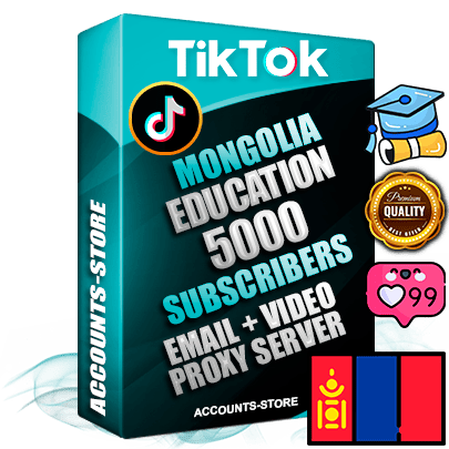 Professional Mongolian PREMIUM TikTok accounts of manual registration and farming for the EDUCATION niche with high trust history profile photos and videos — fully themed and optimized for EDUCATION advertising and promotion — 5000 niche-related live active subscribers 2018–2022 registration years Verified Email (included) + Cookie JSON for secure import and login to the account + User Agent + high-quality content filling (profile photo banner and videos). Fully ready for targeted campaigns and ad launches from any country. Perfectly holds ads without bans. Ideal for any earning schemes affiliate promotions and marketing projects. Quality unlimited IPv4 proxy server included. Professional Mongolian PREMIUM TikTok accounts of manual registration and farming for the EDUCATION niche with high trust history profile photos and videos — fully themed and optimized for EDUCATION advertising and promotion — 5000 niche-related live active subscribers 2018–2022 registration years Verified Email (included) + Cookie JSON for secure import and login to the account + User Agent + high-quality content filling (profile photo banner and videos). Fully ready for targeted campaigns and ad launches from any country. Perfectly holds ads without bans. Ideal for any earning schemes affiliate promotions and marketing projects. Quality unlimited IPv4 proxy server included.