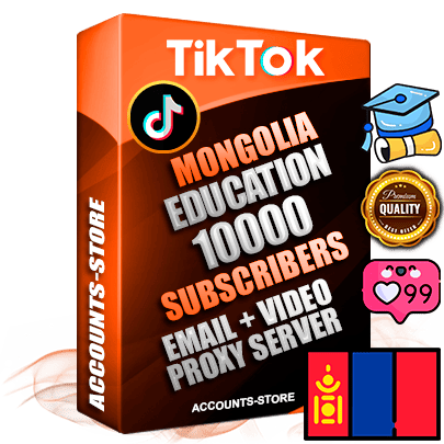 Professional Mongolian PREMIUM TikTok accounts of manual registration and farming for the EDUCATION niche with high trust history profile photos and videos — fully themed and optimized for EDUCATION advertising and promotion — 10000 niche-related live active subscribers 2018–2022 registration years Verified Email (included) + Cookie JSON for secure import and login to the account + User Agent + high-quality content filling (profile photo banner and videos). Fully ready for targeted campaigns and ad launches from any country. Perfectly holds ads without bans. Ideal for any earning schemes affiliate promotions and marketing projects. Quality unlimited IPv4 proxy server included. Professional Mongolian PREMIUM TikTok accounts of manual registration and farming for the EDUCATION niche with high trust history profile photos and videos — fully themed and optimized for EDUCATION advertising and promotion — 10000 niche-related live active subscribers 2018–2022 registration years Verified Email (included) + Cookie JSON for secure import and login to the account + User Agent + high-quality content filling (profile photo banner and videos). Fully ready for targeted campaigns and ad launches from any country. Perfectly holds ads without bans. Ideal for any earning schemes affiliate promotions and marketing projects. Quality unlimited IPv4 proxy server included.