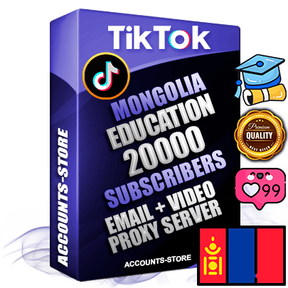 Professional Mongolian PREMIUM TikTok accounts of manual registration and farming for the EDUCATION niche with high trust history profile photos and videos — fully themed and optimized for EDUCATION advertising and promotion — 20000 niche-related live active subscribers 2018–2022 registration years Verified Email (included) + Cookie JSON for secure import and login to the account + User Agent + high-quality content filling (profile photo banner and videos). Fully ready for targeted campaigns and ad launches from any country. Perfectly holds ads without bans. Ideal for any earning schemes affiliate promotions and marketing projects. Quality unlimited IPv4 proxy server included. Professional Mongolian PREMIUM TikTok accounts of manual registration and farming for the EDUCATION niche with high trust history profile photos and videos — fully themed and optimized for EDUCATION advertising and promotion — 20000 niche-related live active subscribers 2018–2022 registration years Verified Email (included) + Cookie JSON for secure import and login to the account + User Agent + high-quality content filling (profile photo banner and videos). Fully ready for targeted campaigns and ad launches from any country. Perfectly holds ads without bans. Ideal for any earning schemes affiliate promotions and marketing projects. Quality unlimited IPv4 proxy server included.