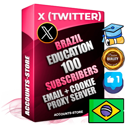 Professional Brazilian PREMIUM X (Twitter) accounts of manual registration and farming for the EDUCATION niche with high trust history photos and tweets — fully themed and optimized for EDUCATION advertising and promotion — 100 niche-related live active followers 2009–2014 registration year Verified Email (Included) + Cookie JSON for secure import and login to the account + User Agent + High-quality filling (Photo Header Posts). Fully ready for targeted campaigns and ad launches from any country. Perfectly hold ads without bans. Ideal for any earning schemes affiliate promotions and marketing projects. Quality unlimited IPv4 proxy server included.