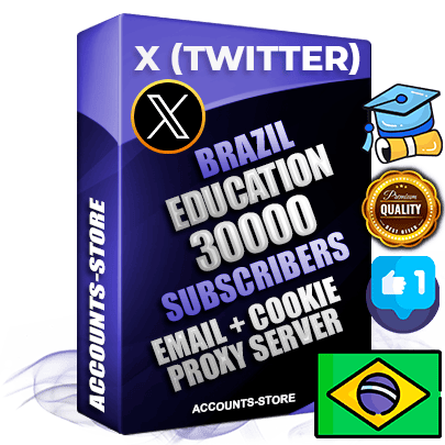 Professional Brazilian PREMIUM X (Twitter) accounts of manual registration and farming for the EDUCATION niche with high trust history photos and tweets — fully themed and optimized for EDUCATION advertising and promotion — 30000 niche-related live active followers 2009–2014 registration year Verified Email (Included) + Cookie JSON for secure import and login to the account + User Agent + High-quality filling (Photo Header Posts). Fully ready for targeted campaigns and ad launches from any country. Perfectly hold ads without bans. Ideal for any earning schemes affiliate promotions and marketing projects. Quality unlimited IPv4 proxy server included. Professional Brazilian PREMIUM X (Twitter) accounts of manual registration and farming for the EDUCATION niche with high trust history photos and tweets — fully themed and optimized for EDUCATION advertising and promotion — 30000 niche-related live active followers 2009–2014 registration year Verified Email (Included) + Cookie JSON for secure import and login to the account + User Agent + High-quality filling (Photo Header Posts). Fully ready for targeted campaigns and ad launches from any country. Perfectly hold ads without bans. Ideal for any earning schemes affiliate promotions and marketing projects. Quality unlimited IPv4 proxy server included.