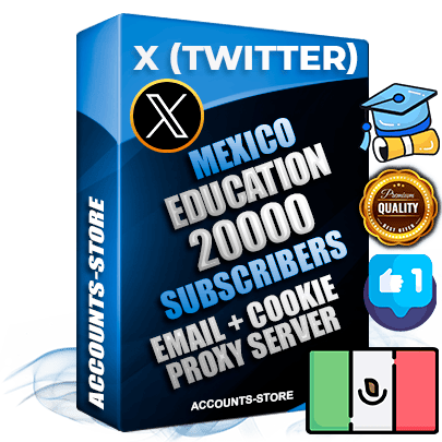 Professional Mexican PREMIUM X (Twitter) accounts of manual registration and farming for the EDUCATION niche with high trust history photos and tweets — fully themed and optimized for EDUCATION advertising and promotion — 20000 niche-related live active followers 2009–2014 registration year Verified Email (Included) + Cookie JSON for secure import and login to the account + User Agent + High-quality filling (Photo Header Posts). Fully ready for targeted campaigns and ad launches from any country. Perfectly hold ads without bans. Ideal for any earning schemes affiliate promotions and marketing projects. Quality unlimited IPv4 proxy server included. Professional Mexican PREMIUM X (Twitter) accounts of manual registration and farming for the EDUCATION niche with high trust history photos and tweets — fully themed and optimized for EDUCATION advertising and promotion — 20000 niche-related live active followers 2009–2014 registration year Verified Email (Included) + Cookie JSON for secure import and login to the account + User Agent + High-quality filling (Photo Header Posts). Fully ready for targeted campaigns and ad launches from any country. Perfectly hold ads without bans. Ideal for any earning schemes affiliate promotions and marketing projects. Quality unlimited IPv4 proxy server included.