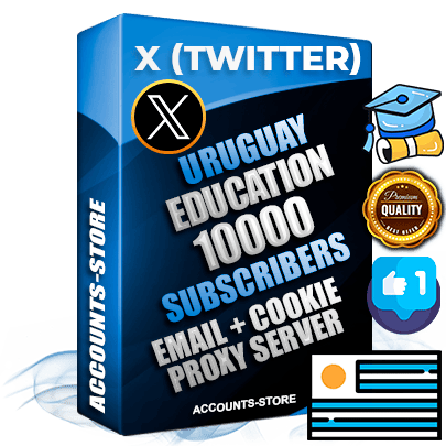 Professional Uruguayan PREMIUM X (Twitter) accounts of manual registration and farming for the EDUCATION niche with high trust history photos and tweets — fully themed and optimized for EDUCATION advertising and promotion — 10000 niche-related live active followers 2009–2014 registration year Verified Email (Included) + Cookie JSON for secure import and login to the account + User Agent + High-quality filling (Photo Header Posts). Fully ready for targeted campaigns and ad launches from any country. Perfectly hold ads without bans. Ideal for any earning schemes affiliate promotions and marketing projects. Quality unlimited IPv4 proxy server included. Professional Uruguayan PREMIUM X (Twitter) accounts of manual registration and farming for the EDUCATION niche with high trust history photos and tweets — fully themed and optimized for EDUCATION advertising and promotion — 10000 niche-related live active followers 2009–2014 registration year Verified Email (Included) + Cookie JSON for secure import and login to the account + User Agent + High-quality filling (Photo Header Posts). Fully ready for targeted campaigns and ad launches from any country. Perfectly hold ads without bans. Ideal for any earning schemes affiliate promotions and marketing projects. Quality unlimited IPv4 proxy server included.