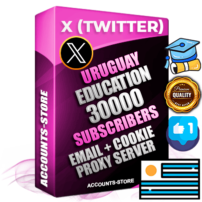 Professional Uruguayan PREMIUM X (Twitter) accounts of manual registration and farming for the EDUCATION niche with high trust history photos and tweets — fully themed and optimized for EDUCATION advertising and promotion — 30000 niche-related live active followers 2009–2014 registration year Verified Email (Included) + Cookie JSON for secure import and login to the account + User Agent + High-quality filling (Photo Header Posts). Fully ready for targeted campaigns and ad launches from any country. Perfectly hold ads without bans. Ideal for any earning schemes affiliate promotions and marketing projects. Quality unlimited IPv4 proxy server included. Professional Uruguayan PREMIUM X (Twitter) accounts of manual registration and farming for the EDUCATION niche with high trust history photos and tweets — fully themed and optimized for EDUCATION advertising and promotion — 30000 niche-related live active followers 2009–2014 registration year Verified Email (Included) + Cookie JSON for secure import and login to the account + User Agent + High-quality filling (Photo Header Posts). Fully ready for targeted campaigns and ad launches from any country. Perfectly hold ads without bans. Ideal for any earning schemes affiliate promotions and marketing projects. Quality unlimited IPv4 proxy server included.