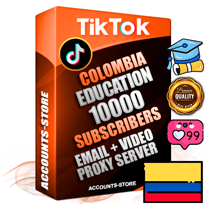 Professional Colombian PREMIUM TikTok accounts of manual registration and farming for the EDUCATION niche with high trust history profile photos and videos — fully themed and optimized for EDUCATION advertising and promotion — 10000 niche-related live active subscribers 2018–2022 registration years Verified Email (included) + Cookie JSON for secure import and login to the account + User Agent + high-quality content filling (profile photo banner and videos). Fully ready for targeted campaigns and ad launches from any country. Perfectly holds ads without bans. Ideal for any earning schemes affiliate promotions and marketing projects. Quality unlimited IPv4 proxy server included. Professional Colombian PREMIUM TikTok accounts of manual registration and farming for the EDUCATION niche with high trust history profile photos and videos — fully themed and optimized for EDUCATION advertising and promotion — 10000 niche-related live active subscribers 2018–2022 registration years Verified Email (included) + Cookie JSON for secure import and login to the account + User Agent + high-quality content filling (profile photo banner and videos). Fully ready for targeted campaigns and ad launches from any country. Perfectly holds ads without bans. Ideal for any earning schemes affiliate promotions and marketing projects. Quality unlimited IPv4 proxy server included.
