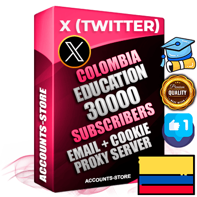Professional Colombian PREMIUM X (Twitter) accounts of manual registration and farming for the EDUCATION niche with high trust history photos and tweets — fully themed and optimized for EDUCATION advertising and promotion — 30000 niche-related live active followers 2009–2014 registration year Verified Email (Included) + Cookie JSON for secure import and login to the account + User Agent + High-quality filling (Photo Header Posts). Fully ready for targeted campaigns and ad launches from any country. Perfectly hold ads without bans. Ideal for any earning schemes affiliate promotions and marketing projects. Quality unlimited IPv4 proxy server included. Professional Colombian PREMIUM X (Twitter) accounts of manual registration and farming for the EDUCATION niche with high trust history photos and tweets — fully themed and optimized for EDUCATION advertising and promotion — 30000 niche-related live active followers 2009–2014 registration year Verified Email (Included) + Cookie JSON for secure import and login to the account + User Agent + High-quality filling (Photo Header Posts). Fully ready for targeted campaigns and ad launches from any country. Perfectly hold ads without bans. Ideal for any earning schemes affiliate promotions and marketing projects. Quality unlimited IPv4 proxy server included.