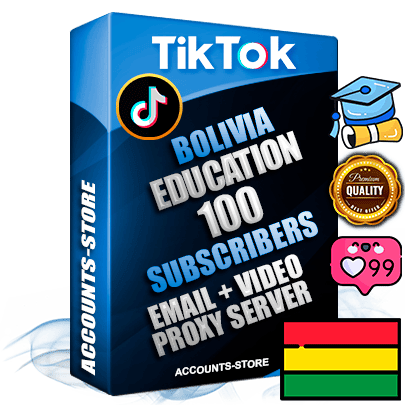 Professional Bolivian PREMIUM TikTok accounts of manual registration and farming for the EDUCATION niche with high trust history profile photos and videos — fully themed and optimized for EDUCATION advertising and promotion — 100 niche-related live active subscribers 2018–2022 registration years Verified Email (included) + Cookie JSON for secure import and login to the account + User Agent + high-quality content filling (profile photo banner and videos). Fully ready for targeted campaigns and ad launches from any country. Perfectly holds ads without bans. Ideal for any earning schemes affiliate promotions and marketing projects. Quality unlimited IPv4 proxy server included. Professional Bolivian PREMIUM TikTok accounts of manual registration and farming for the EDUCATION niche with high trust history profile photos and videos — fully themed and optimized for EDUCATION advertising and promotion — 100 niche-related live active subscribers 2018–2022 registration years Verified Email (included) + Cookie JSON for secure import and login to the account + User Agent + high-quality content filling (profile photo banner and videos). Fully ready for targeted campaigns and ad launches from any country. Perfectly holds ads without bans. Ideal for any earning schemes affiliate promotions and marketing projects. Quality unlimited IPv4 proxy server included.