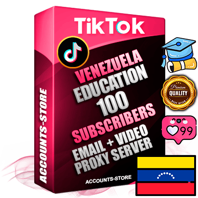 Professional Venezuelan PREMIUM TikTok accounts of manual registration and farming for the EDUCATION niche with high trust history profile photos and videos — fully themed and optimized for EDUCATION advertising and promotion — 100 niche-related live active subscribers 2018–2022 registration years Verified Email (included) + Cookie JSON for secure import and login to the account + User Agent + high-quality content filling (profile photo banner and videos). Fully ready for targeted campaigns and ad launches from any country. Perfectly holds ads without bans. Ideal for any earning schemes affiliate promotions and marketing projects. Quality unlimited IPv4 proxy server included.