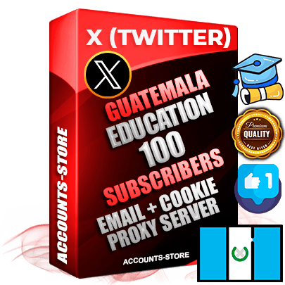 Professional Guatemalan PREMIUM X (Twitter) accounts of manual registration and farming for the EDUCATION niche with high trust history photos and tweets — fully themed and optimized for EDUCATION advertising and promotion — 100 niche-related live active followers 2009–2014 registration year Verified Email (Included) + Cookie JSON for secure import and login to the account + User Agent + High-quality filling (Photo Header Posts). Fully ready for targeted campaigns and ad launches from any country. Perfectly hold ads without bans. Ideal for any earning schemes affiliate promotions and marketing projects. Quality unlimited IPv4 proxy server included. Professional Guatemalan PREMIUM X (Twitter) accounts of manual registration and farming for the EDUCATION niche with high trust history photos and tweets — fully themed and optimized for EDUCATION advertising and promotion — 100 niche-related live active followers 2009–2014 registration year Verified Email (Included) + Cookie JSON for secure import and login to the account + User Agent + High-quality filling (Photo Header Posts). Fully ready for targeted campaigns and ad launches from any country. Perfectly hold ads without bans. Ideal for any earning schemes affiliate promotions and marketing projects. Quality unlimited IPv4 proxy server included.