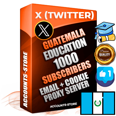 Professional Guatemalan PREMIUM X (Twitter) accounts of manual registration and farming for the EDUCATION niche with high trust history photos and tweets — fully themed and optimized for EDUCATION advertising and promotion — 1000 niche-related live active followers 2009–2014 registration year Verified Email (Included) + Cookie JSON for secure import and login to the account + User Agent + High-quality filling (Photo Header Posts). Fully ready for targeted campaigns and ad launches from any country. Perfectly hold ads without bans. Ideal for any earning schemes affiliate promotions and marketing projects. Quality unlimited IPv4 proxy server included. Professional Guatemalan PREMIUM X (Twitter) accounts of manual registration and farming for the EDUCATION niche with high trust history photos and tweets — fully themed and optimized for EDUCATION advertising and promotion — 1000 niche-related live active followers 2009–2014 registration year Verified Email (Included) + Cookie JSON for secure import and login to the account + User Agent + High-quality filling (Photo Header Posts). Fully ready for targeted campaigns and ad launches from any country. Perfectly hold ads without bans. Ideal for any earning schemes affiliate promotions and marketing projects. Quality unlimited IPv4 proxy server included.