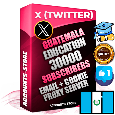 Professional Guatemalan PREMIUM X (Twitter) accounts of manual registration and farming for the EDUCATION niche with high trust history photos and tweets — fully themed and optimized for EDUCATION advertising and promotion — 30000 niche-related live active followers 2009–2014 registration year Verified Email (Included) + Cookie JSON for secure import and login to the account + User Agent + High-quality filling (Photo Header Posts). Fully ready for targeted campaigns and ad launches from any country. Perfectly hold ads without bans. Ideal for any earning schemes affiliate promotions and marketing projects. Quality unlimited IPv4 proxy server included.