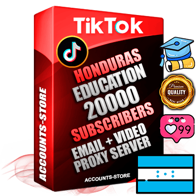 Professional Honduran PREMIUM TikTok accounts of manual registration and farming for the EDUCATION niche with high trust history profile photos and videos — fully themed and optimized for EDUCATION advertising and promotion — 20000 niche-related live active subscribers 2018–2022 registration years Verified Email (included) + Cookie JSON for secure import and login to the account + User Agent + high-quality content filling (profile photo banner and videos). Fully ready for targeted campaigns and ad launches from any country. Perfectly holds ads without bans. Ideal for any earning schemes affiliate promotions and marketing projects. Quality unlimited IPv4 proxy server included.