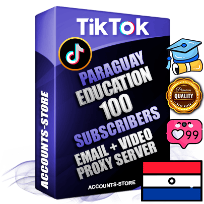 Professional Paraguayan PREMIUM TikTok accounts of manual registration and farming for the EDUCATION niche with high trust history profile photos and videos — fully themed and optimized for EDUCATION advertising and promotion — 100 niche-related live active subscribers 2018–2022 registration years Verified Email (included) + Cookie JSON for secure import and login to the account + User Agent + high-quality content filling (profile photo banner and videos). Fully ready for targeted campaigns and ad launches from any country. Perfectly holds ads without bans. Ideal for any earning schemes affiliate promotions and marketing projects. Quality unlimited IPv4 proxy server included.