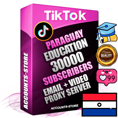 Professional Paraguayan PREMIUM TikTok accounts of manual registration and farming for the EDUCATION niche with high trust history profile photos and videos — fully themed and optimized for EDUCATION advertising and promotion — 30000 niche-related live active subscribers 2018–2022 registration years Verified Email (included) + Cookie JSON for secure import and login to the account + User Agent + high-quality content filling (profile photo banner and videos). Fully ready for targeted campaigns and ad launches from any country. Perfectly holds ads without bans. Ideal for any earning schemes affiliate promotions and marketing projects. Quality unlimited IPv4 proxy server included.