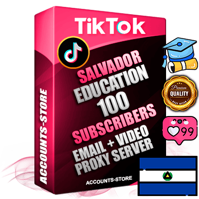 Professional Salvadoran PREMIUM TikTok accounts of manual registration and farming for the EDUCATION niche with high trust history profile photos and videos — fully themed and optimized for EDUCATION advertising and promotion — 100 niche-related live active subscribers 2018–2022 registration years Verified Email (included) + Cookie JSON for secure import and login to the account + User Agent + high-quality content filling (profile photo banner and videos). Fully ready for targeted campaigns and ad launches from any country. Perfectly holds ads without bans. Ideal for any earning schemes affiliate promotions and marketing projects. Quality unlimited IPv4 proxy server included.