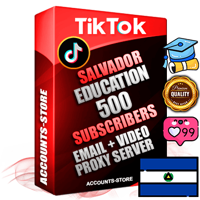 Professional Salvadoran PREMIUM TikTok accounts of manual registration and farming for the EDUCATION niche with high trust history profile photos and videos — fully themed and optimized for EDUCATION advertising and promotion — 500 niche-related live active subscribers 2018–2022 registration years Verified Email (included) + Cookie JSON for secure import and login to the account + User Agent + high-quality content filling (profile photo banner and videos). Fully ready for targeted campaigns and ad launches from any country. Perfectly holds ads without bans. Ideal for any earning schemes affiliate promotions and marketing projects. Quality unlimited IPv4 proxy server included.