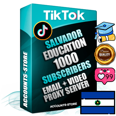 Professional Salvadoran PREMIUM TikTok accounts of manual registration and farming for the EDUCATION niche with high trust history profile photos and videos — fully themed and optimized for EDUCATION advertising and promotion — 1000 niche-related live active subscribers 2018–2022 registration years Verified Email (included) + Cookie JSON for secure import and login to the account + User Agent + high-quality content filling (profile photo banner and videos). Fully ready for targeted campaigns and ad launches from any country. Perfectly holds ads without bans. Ideal for any earning schemes affiliate promotions and marketing projects. Quality unlimited IPv4 proxy server included.