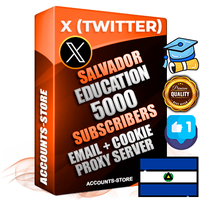 Professional Salvadoran PREMIUM X (Twitter) accounts of manual registration and farming for the EDUCATION niche with high trust history photos and tweets — fully themed and optimized for EDUCATION advertising and promotion — 5000 niche-related live active followers 2009–2014 registration year Verified Email (Included) + Cookie JSON for secure import and login to the account + User Agent + High-quality filling (Photo Header Posts). Fully ready for targeted campaigns and ad launches from any country. Perfectly hold ads without bans. Ideal for any earning schemes affiliate promotions and marketing projects. Quality unlimited IPv4 proxy server included.
