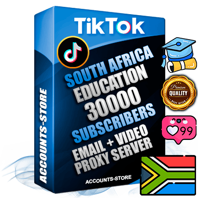 Professional South African PREMIUM TikTok accounts of manual registration and farming for the EDUCATION niche with high trust history profile photos and videos — fully themed and optimized for EDUCATION advertising and promotion — 30000 niche-related live active subscribers 2018–2022 registration years Verified Email (included) + Cookie JSON for secure import and login to the account + User Agent + high-quality content filling (profile photo banner and videos). Fully ready for targeted campaigns and ad launches from any country. Perfectly holds ads without bans. Ideal for any earning schemes affiliate promotions and marketing projects. Quality unlimited IPv4 proxy server included. Professional South African PREMIUM TikTok accounts of manual registration and farming for the EDUCATION niche with high trust history profile photos and videos — fully themed and optimized for EDUCATION advertising and promotion — 30000 niche-related live active subscribers 2018–2022 registration years Verified Email (included) + Cookie JSON for secure import and login to the account + User Agent + high-quality content filling (profile photo banner and videos). Fully ready for targeted campaigns and ad launches from any country. Perfectly holds ads without bans. Ideal for any earning schemes affiliate promotions and marketing projects. Quality unlimited IPv4 proxy server included.