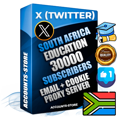 Professional South African PREMIUM X (Twitter) accounts of manual registration and farming for the EDUCATION niche with high trust history photos and tweets — fully themed and optimized for EDUCATION advertising and promotion — 30000 niche-related live active followers 2009–2014 registration year Verified Email (Included) + Cookie JSON for secure import and login to the account + User Agent + High-quality filling (Photo Header Posts). Fully ready for targeted campaigns and ad launches from any country. Perfectly hold ads without bans. Ideal for any earning schemes affiliate promotions and marketing projects. Quality unlimited IPv4 proxy server included.