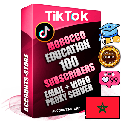 Professional Moroccan PREMIUM TikTok accounts of manual registration and farming for the EDUCATION niche with high trust history profile photos and videos — fully themed and optimized for EDUCATION advertising and promotion — 100 niche-related live active subscribers 2018–2022 registration years Verified Email (included) + Cookie JSON for secure import and login to the account + User Agent + high-quality content filling (profile photo banner and videos). Fully ready for targeted campaigns and ad launches from any country. Perfectly holds ads without bans. Ideal for any earning schemes affiliate promotions and marketing projects. Quality unlimited IPv4 proxy server included. Professional Moroccan PREMIUM TikTok accounts of manual registration and farming for the EDUCATION niche with high trust history profile photos and videos — fully themed and optimized for EDUCATION advertising and promotion — 100 niche-related live active subscribers 2018–2022 registration years Verified Email (included) + Cookie JSON for secure import and login to the account + User Agent + high-quality content filling (profile photo banner and videos). Fully ready for targeted campaigns and ad launches from any country. Perfectly holds ads without bans. Ideal for any earning schemes affiliate promotions and marketing projects. Quality unlimited IPv4 proxy server included.
