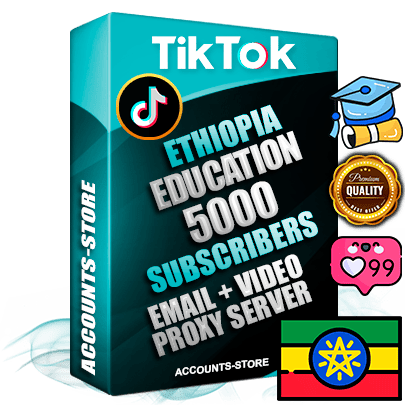 Professional Ethiopian PREMIUM TikTok accounts of manual registration and farming for the EDUCATION niche with high trust history profile photos and videos — fully themed and optimized for EDUCATION advertising and promotion — 5000 niche-related live active subscribers 2018–2022 registration years Verified Email (included) + Cookie JSON for secure import and login to the account + User Agent + high-quality content filling (profile photo banner and videos). Fully ready for targeted campaigns and ad launches from any country. Perfectly holds ads without bans. Ideal for any earning schemes affiliate promotions and marketing projects. Quality unlimited IPv4 proxy server included. Professional Ethiopian PREMIUM TikTok accounts of manual registration and farming for the EDUCATION niche with high trust history profile photos and videos — fully themed and optimized for EDUCATION advertising and promotion — 5000 niche-related live active subscribers 2018–2022 registration years Verified Email (included) + Cookie JSON for secure import and login to the account + User Agent + high-quality content filling (profile photo banner and videos). Fully ready for targeted campaigns and ad launches from any country. Perfectly holds ads without bans. Ideal for any earning schemes affiliate promotions and marketing projects. Quality unlimited IPv4 proxy server included.
