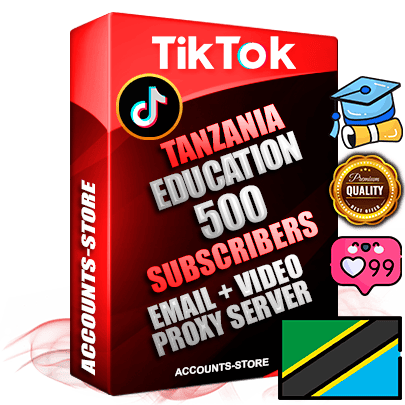 Professional Tanzanian PREMIUM TikTok accounts of manual registration and farming for the EDUCATION niche with high trust history profile photos and videos — fully themed and optimized for EDUCATION advertising and promotion — 500 niche-related live active subscribers 2018–2022 registration years Verified Email (included) + Cookie JSON for secure import and login to the account + User Agent + high-quality content filling (profile photo banner and videos). Fully ready for targeted campaigns and ad launches from any country. Perfectly holds ads without bans. Ideal for any earning schemes affiliate promotions and marketing projects. Quality unlimited IPv4 proxy server included. Professional Tanzanian PREMIUM TikTok accounts of manual registration and farming for the EDUCATION niche with high trust history profile photos and videos — fully themed and optimized for EDUCATION advertising and promotion — 500 niche-related live active subscribers 2018–2022 registration years Verified Email (included) + Cookie JSON for secure import and login to the account + User Agent + high-quality content filling (profile photo banner and videos). Fully ready for targeted campaigns and ad launches from any country. Perfectly holds ads without bans. Ideal for any earning schemes affiliate promotions and marketing projects. Quality unlimited IPv4 proxy server included.
