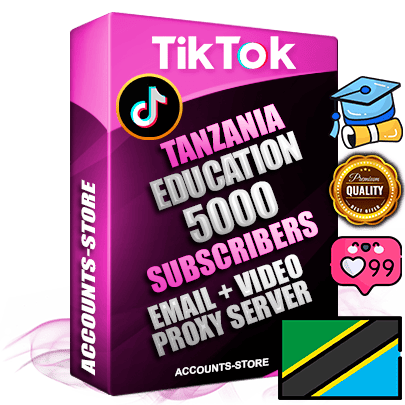 Professional Tanzanian PREMIUM TikTok accounts of manual registration and farming for the EDUCATION niche with high trust history profile photos and videos — fully themed and optimized for EDUCATION advertising and promotion — 5000 niche-related live active subscribers 2018–2022 registration years Verified Email (included) + Cookie JSON for secure import and login to the account + User Agent + high-quality content filling (profile photo banner and videos). Fully ready for targeted campaigns and ad launches from any country. Perfectly holds ads without bans. Ideal for any earning schemes affiliate promotions and marketing projects. Quality unlimited IPv4 proxy server included. Professional Tanzanian PREMIUM TikTok accounts of manual registration and farming for the EDUCATION niche with high trust history profile photos and videos — fully themed and optimized for EDUCATION advertising and promotion — 5000 niche-related live active subscribers 2018–2022 registration years Verified Email (included) + Cookie JSON for secure import and login to the account + User Agent + high-quality content filling (profile photo banner and videos). Fully ready for targeted campaigns and ad launches from any country. Perfectly holds ads without bans. Ideal for any earning schemes affiliate promotions and marketing projects. Quality unlimited IPv4 proxy server included.